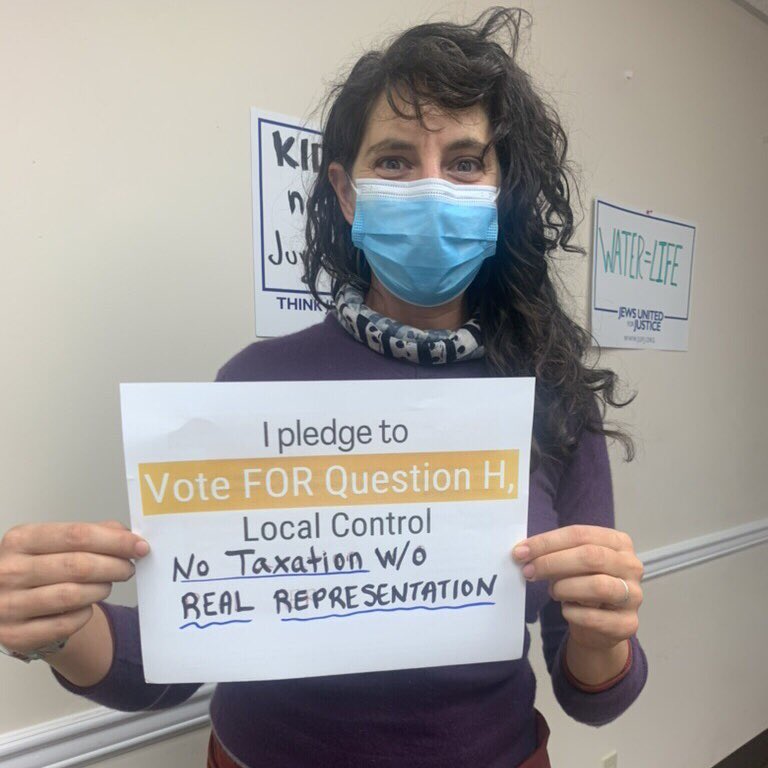 jufj's tweet image. Baltimore needs REAL police accountability. Because the state controls the Baltimore Police Department, our city’s elected officials can’t pass meaningful policing reform. This Election Day, we’re voting YES for #QuestionH to put the BPD back under the city’s control—will you?