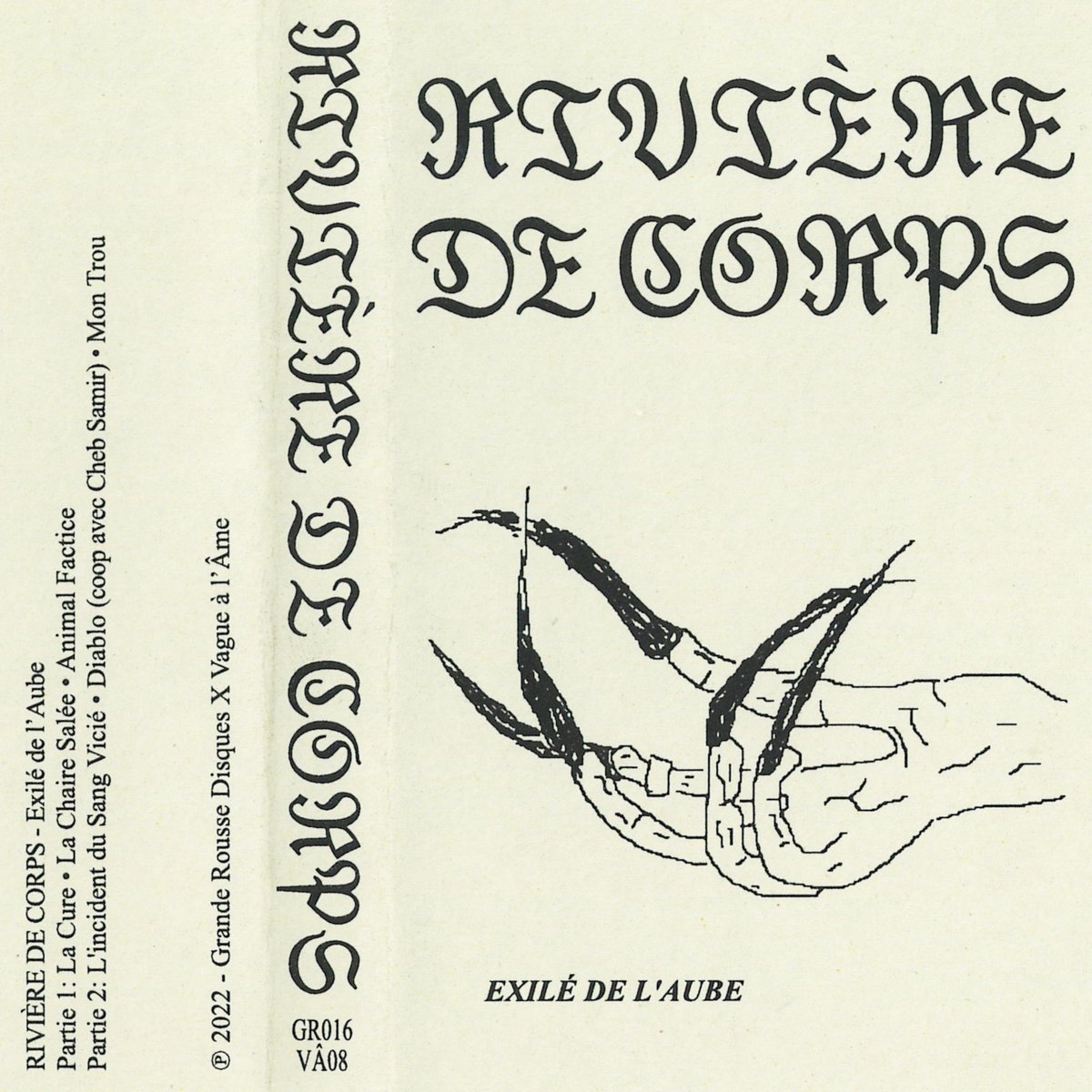 nouvelle cassette, Exilé de L'Aube
ça s'écoute ici: vaagueaalaame.bandcamp.com/album/exil-de-…