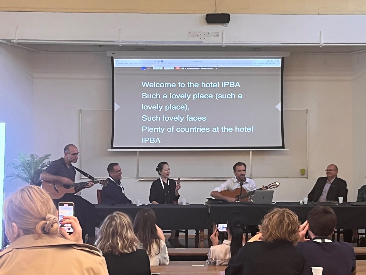 efesevin's tweet photo. I mean, does your conference have a pun-filled closing song? #ipba2022 https://t.co/AdvfDd1a0w