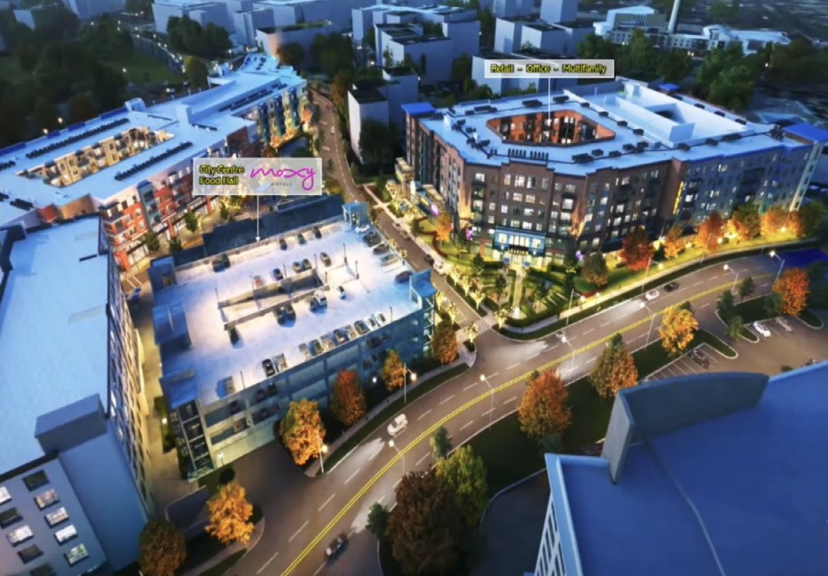 RCityscope's tweet photo. #FirstInAlabama #MoxyHotel #DowntownHsv #RocketCityScope 

Alabama’s first Moxy Hotels is coming to Downtown Huntsville!

The boutique hotel will include a 15,000 square foot food hall on the first floor and have 100 rooms. *The hotel rendering provided is only for example* https://t.co/dPPNbpUwG0