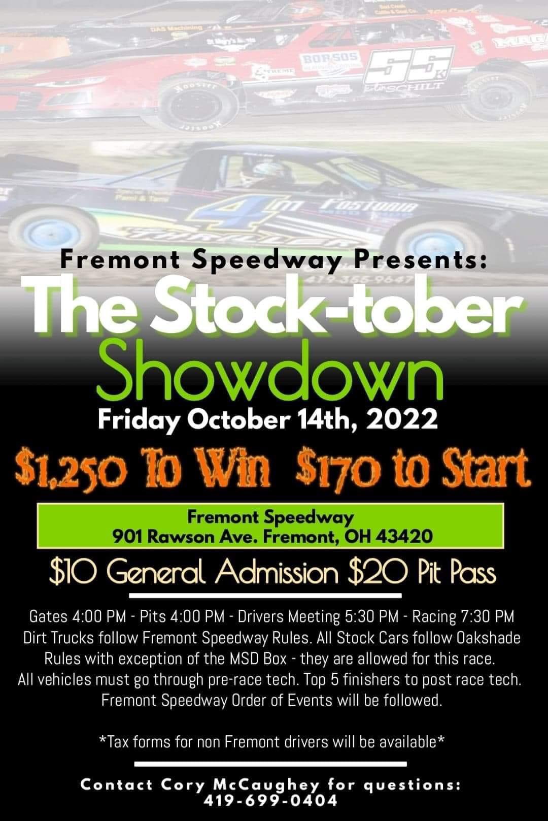Fremont Speedway on Twitter "It’s RACE DAY at Fremont Speedway! This
