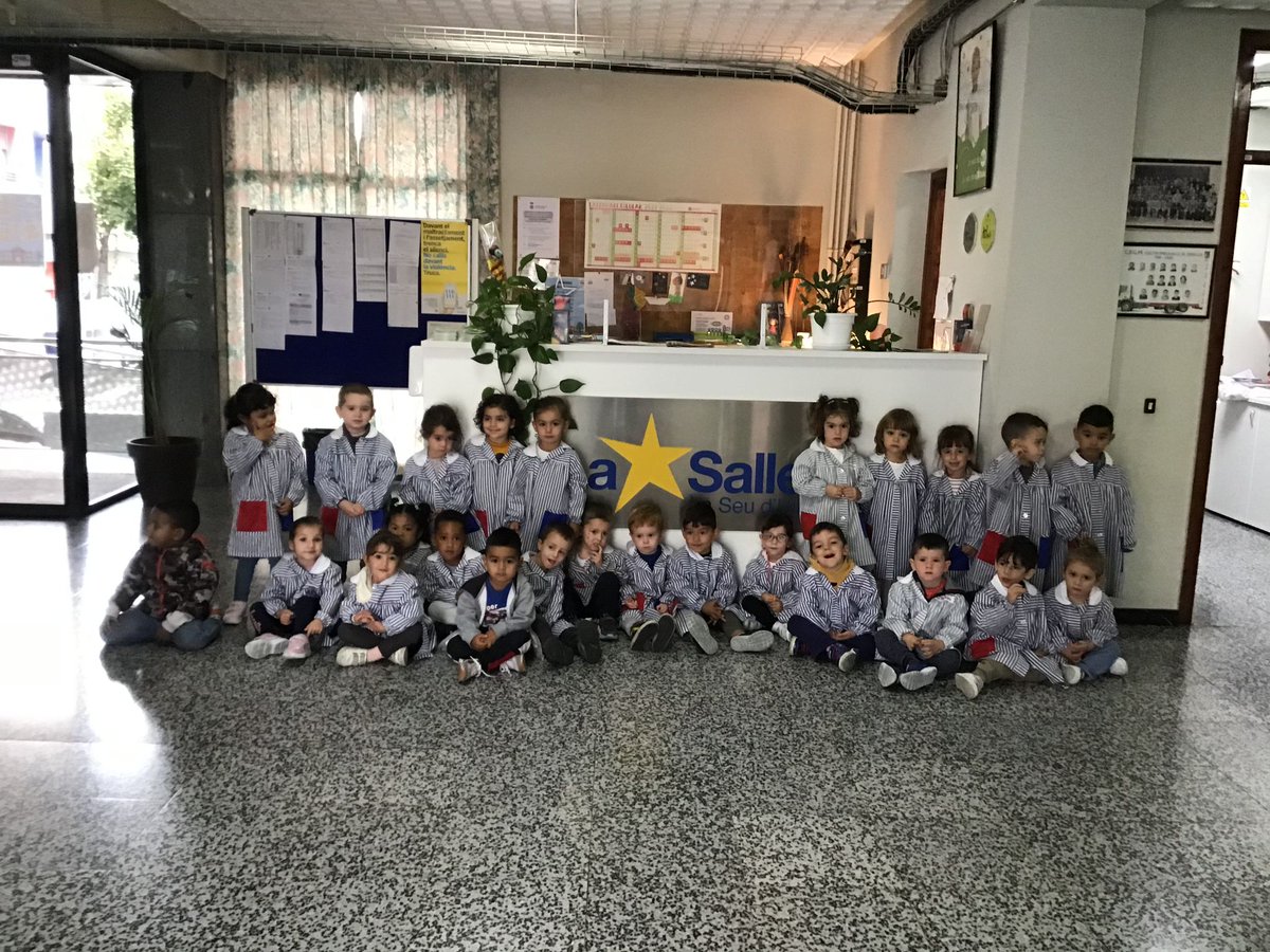 LaSalleLaSeu's tweet photo. A 3 anys treballem el projecte maó a maó i hem visitat diferents espais de l’escola! #NCA #LaSallelaSeu https://t.co/WAy29gM3F4