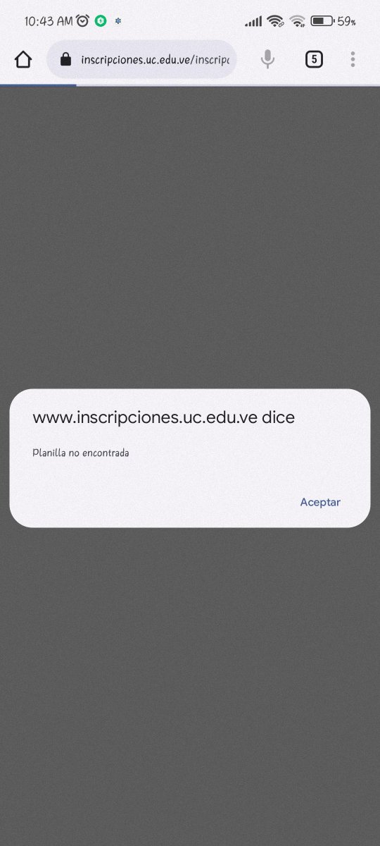 GermaF20's tweet photo. @jessydivo @BenitoHamidian me dirijo a ustedes cómo máxima autoridad a que sean más eficiente referente al tema de las inscripciones de los que nos estamos reincorporando. Aparte de que nos exigieron pagos para volver a estudiar ahora no me dejan inscribirme, Me parece una burla. https://t.co/VKQ1jndpY0