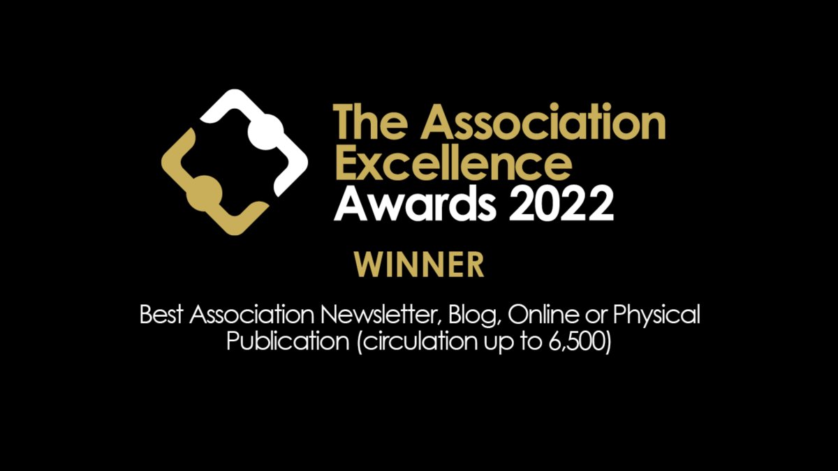 🏆 Best Association Newsletter, Blog, Online or Physical Publication (circulation up to 6,500) won by the Institute of Internal Communication – Voice. Huge congratulations <a href="/IoICVoice/">IoIC Voice</a> 🏆 #AEA2022