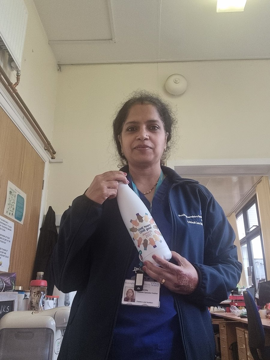 Proud to be an AHP supporting people.with #T1Diabetes and in #ICU. 
when I got my #OTOG award last week and my #ICU team fleece...I was feeling so validated and proudly show it off ever since. Felt like early Christmas in one week. #AHPsDay #AHP