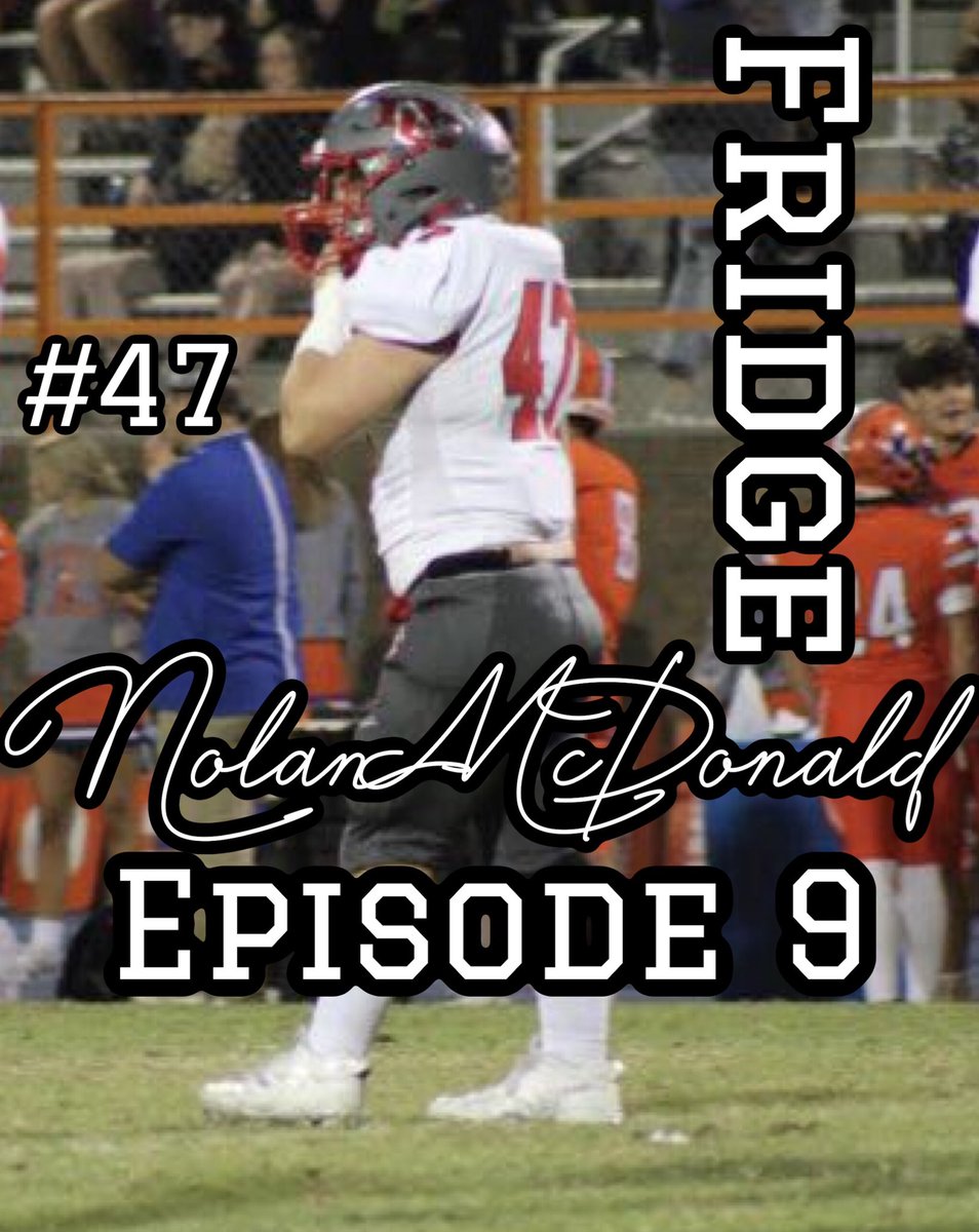 Episode 9 featuring Nolan McDonald is one for the history books! Check it out now on Spotify, Anchor, or Amazon Music!