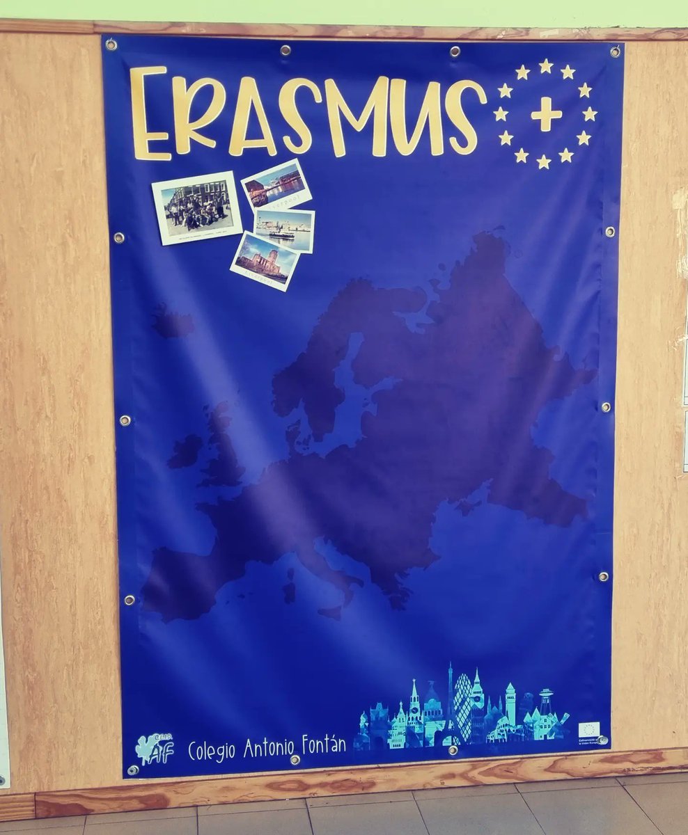 CeipFontan's tweet photo. Estrenamos English and Erasmus Corner. Un rincón en el que recogeremos múltiples actividades y experiencias para compartir 🤗
Lonas impresas por @beoriginal_customs gracias al diseño de mentes creativas.
#ceipfontan #englishcorner #erasmuscorner #bilingüismo #convivenciaescolar https://t.co/fVOfoHlDhU