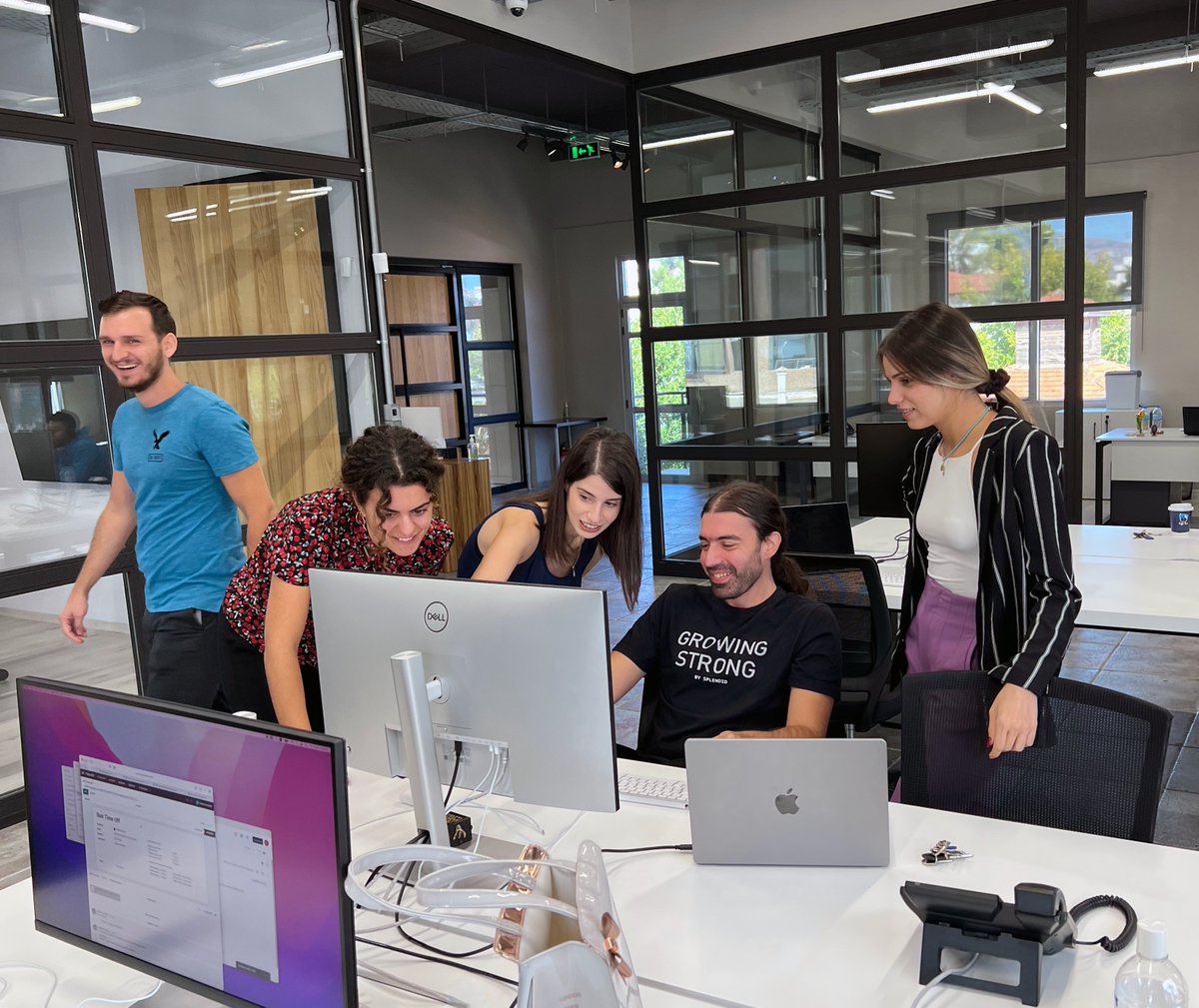 existanze's tweet photo. In this picture:

a. We are discussing about the bug of the week
b. Arguing that Excel is not an ERP
c. Ordering food, preparing for the winter solstice
d. Posing for an Instagram "capture the moment" photo

#connectingdots #ict #ictcompany #software #fridaysatexistanze #ourteam https://t.co/c3PfCI9uvi