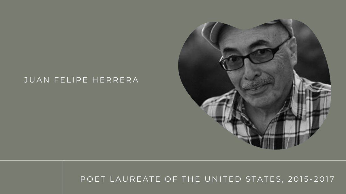 SSULARC's tweet photo. As we come to the end of #HispanicHeritageMonth2022 I thought I would leave you with the gift of Juan Felipe Herrera words. Read his amazing work here: https://t.co/riSjPdYEGO and thank me later. https://t.co/K2IVaBzVjX