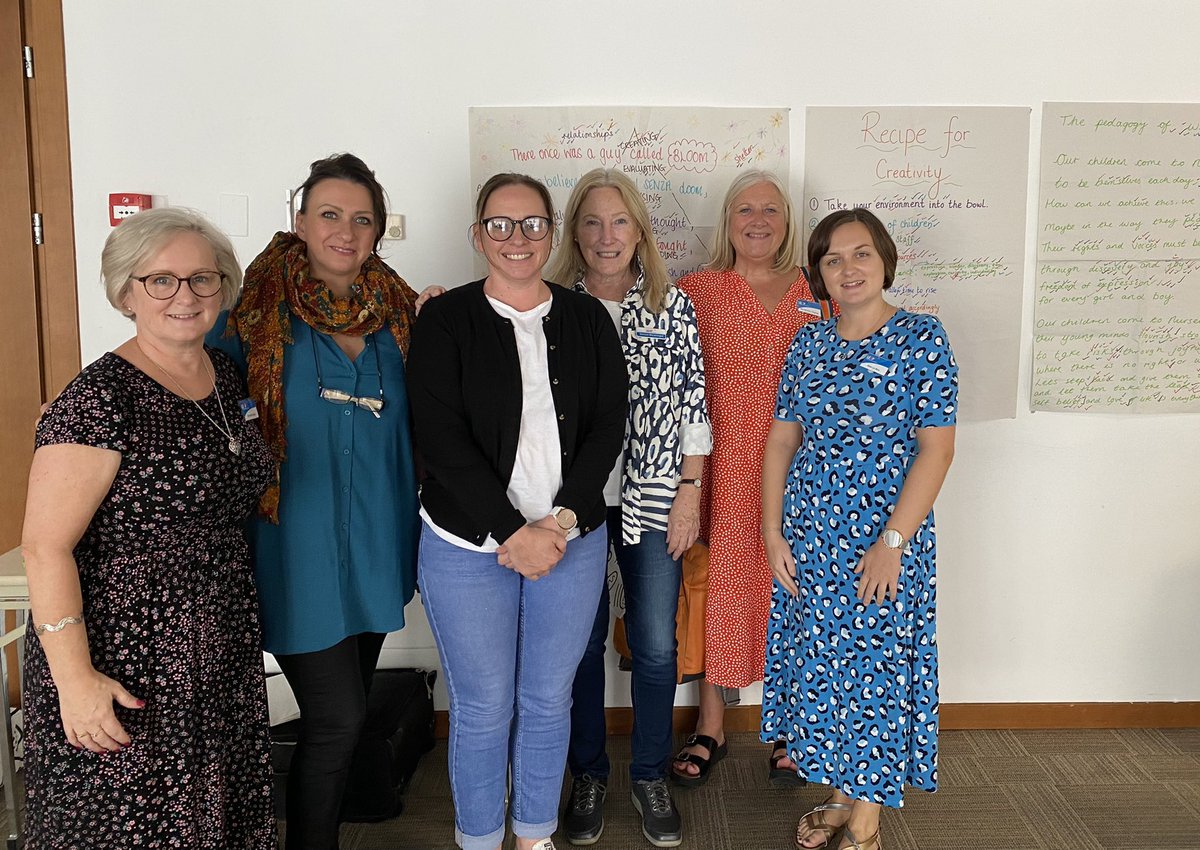 YGNantCaerau's tweet photo. A huge diolch to @TLPWales for the invitation to attend Reggio Emilia this week 🇮🇹 We experienced many pedagogical approaches that go hand in hand with #CurriculumForWales 🏴󠁧󠁢󠁷󠁬󠁳󠁿 Grazie to the schools for their warm welcome and to Leap @LEAPltd for our unique schedule! @WG_Education https://t.co/WliOiYHdtu