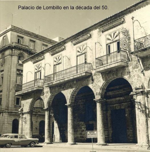 ColonialMuseos's tweet photo. EVOCACIÓN DEL AYER 📷  
Compartimos una fotografía del Palacio de Lombillo en la década del 50 del pasado siglo. 
Entre 1947-1964 en el inmueble radicó la Oficina del Historiador de la Habana.
#museosdelacatedral
#arquitectura
#TBT
#Lombillo
#ProgramaCulturalOHC https://t.co/HL2HCscoqd