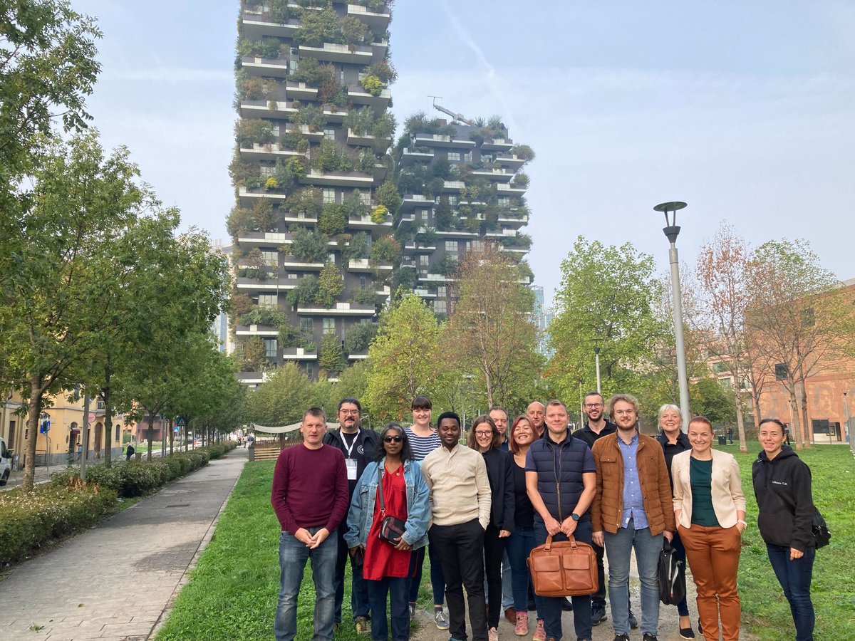 InnoRenewCoE's tweet photo. #InnoRenew CoE employees with representatives from a few Slovenian companies and the Ministry of Economy attended the #Xylexpo fair in Milan. They are learning about the latest trends in #wood machining and seeing opportunities for innovation and technology development. https://t.co/LwpvXwVWq8