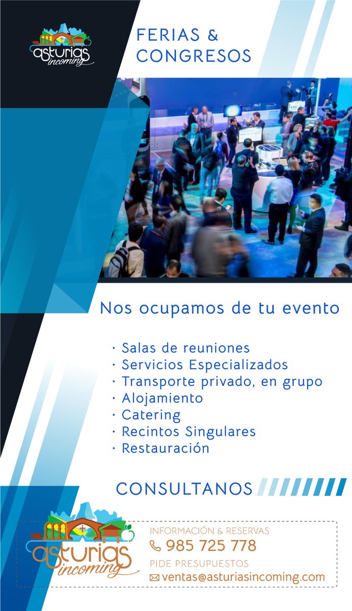 asturincoming's tweet photo. Asturias destino ideal para organizar tus congresos.

Contacta con nosotros!

ventas@asturiasincoming.com
tfno: +34 985 725 778

#congresos #eventos #n #os #ferias #bodas #a #eventoscorporativos #o #conferencias #publicidad #convenciones #events #congreso #dise #empresas https://t.co/Ir6naiC2WL