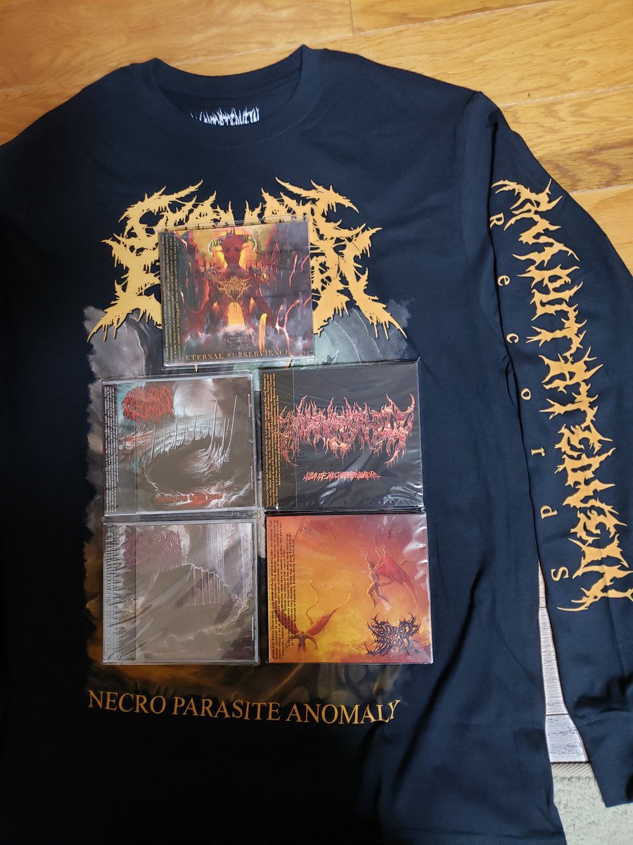 sodom_hellfire's tweet photo. #AVR 便が届きました🤘
今回はセール期間中だったので、全てセール品からのチョイスです👍
ありがとうございます
#FatuousRump
#ImplementsofHell
#SoiledbyBlood
#Scourge
#CerebralExtinction
#amputatedveinrecords https://t.co/zWSNxeKVPo
