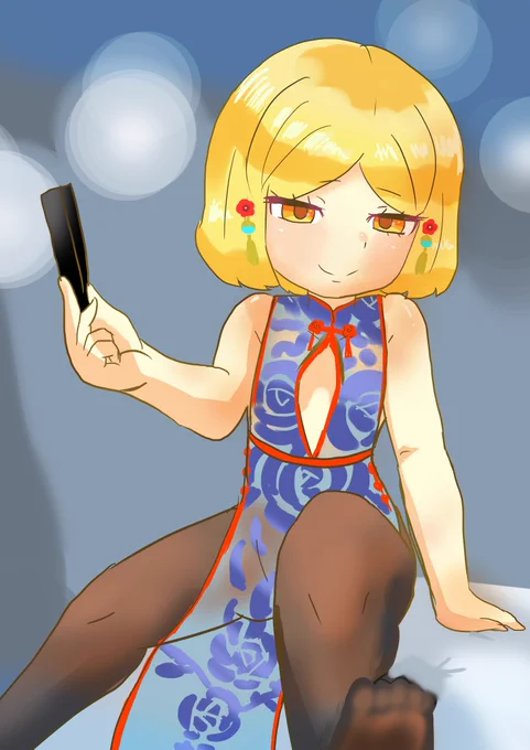 #1日1バニヤン #FGO 虞美人礼装服バニヤン 