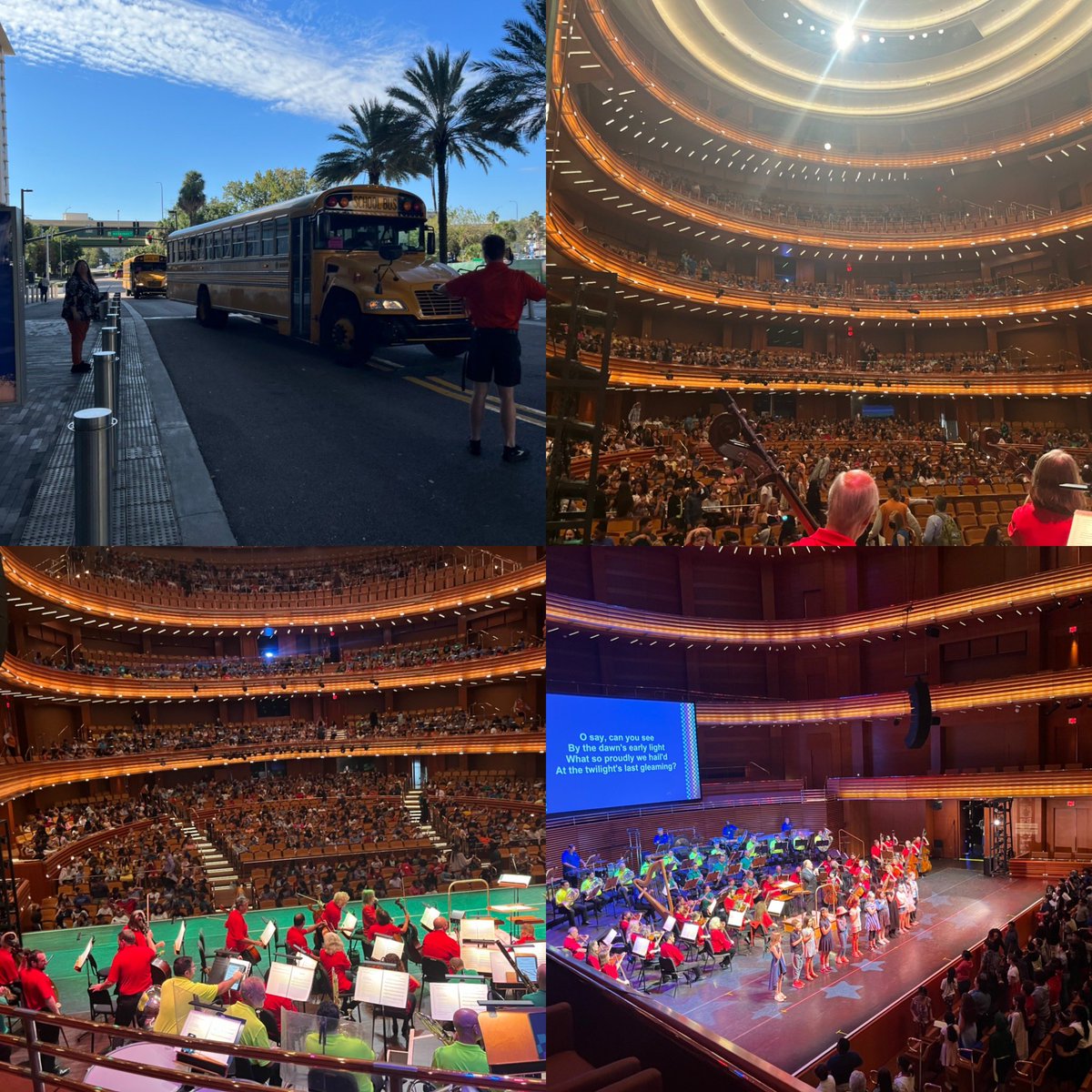 SCPS 5th grades at the 1st of 4 <a href="/OrlandoPhilOrch/">Orlando Philharmonic</a> Young People’s Concert in the stunning <a href="/DrPhillipsCtr/">Dr. Phillips Center</a> Steinmetz Hall!! #artsthriveinscps <a href="/SCPSInfo/">SCPS Info</a> <a href="/SCPSTransport/">SCPS Transportation</a>