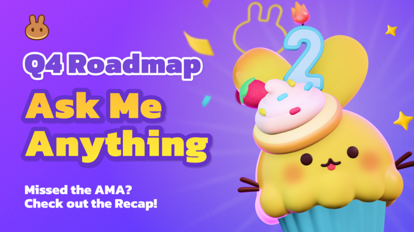 PancakeSwap's tweet photo. 🐰 Missed the last PancakeSwap Kitchen AMA with Chefs?

👉 Check out the AMA recap to know more about our Q4 roadmap plans and 2nd-anniversary highlights: https://t.co/xvWSLUTsD8

Thank you for joining in yesterday's #PancakeAMA https://t.co/90YVXypRsK