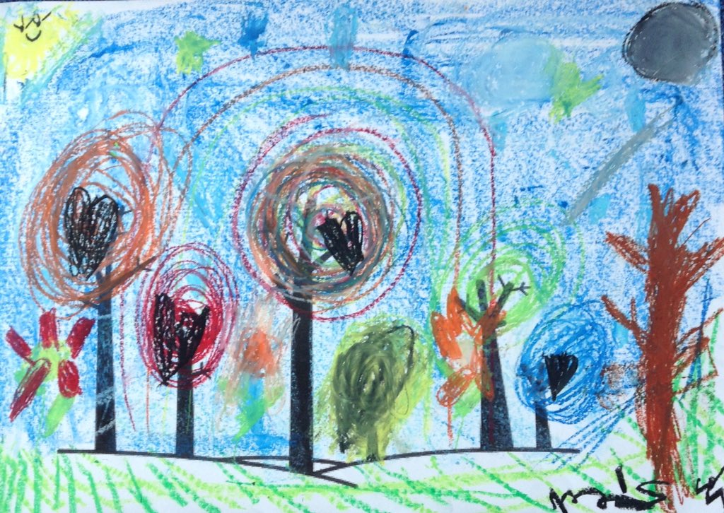 latimerprimary's tweet photo. #ClassLH have created these wonderful art pieces today. We talked about trees and the seasons whilst consolidating our learning from plants this half term. #LatimerArt #LatimerScience #Creativity #AmazingEffort #plants #2LH https://t.co/M2QGjRQCnB