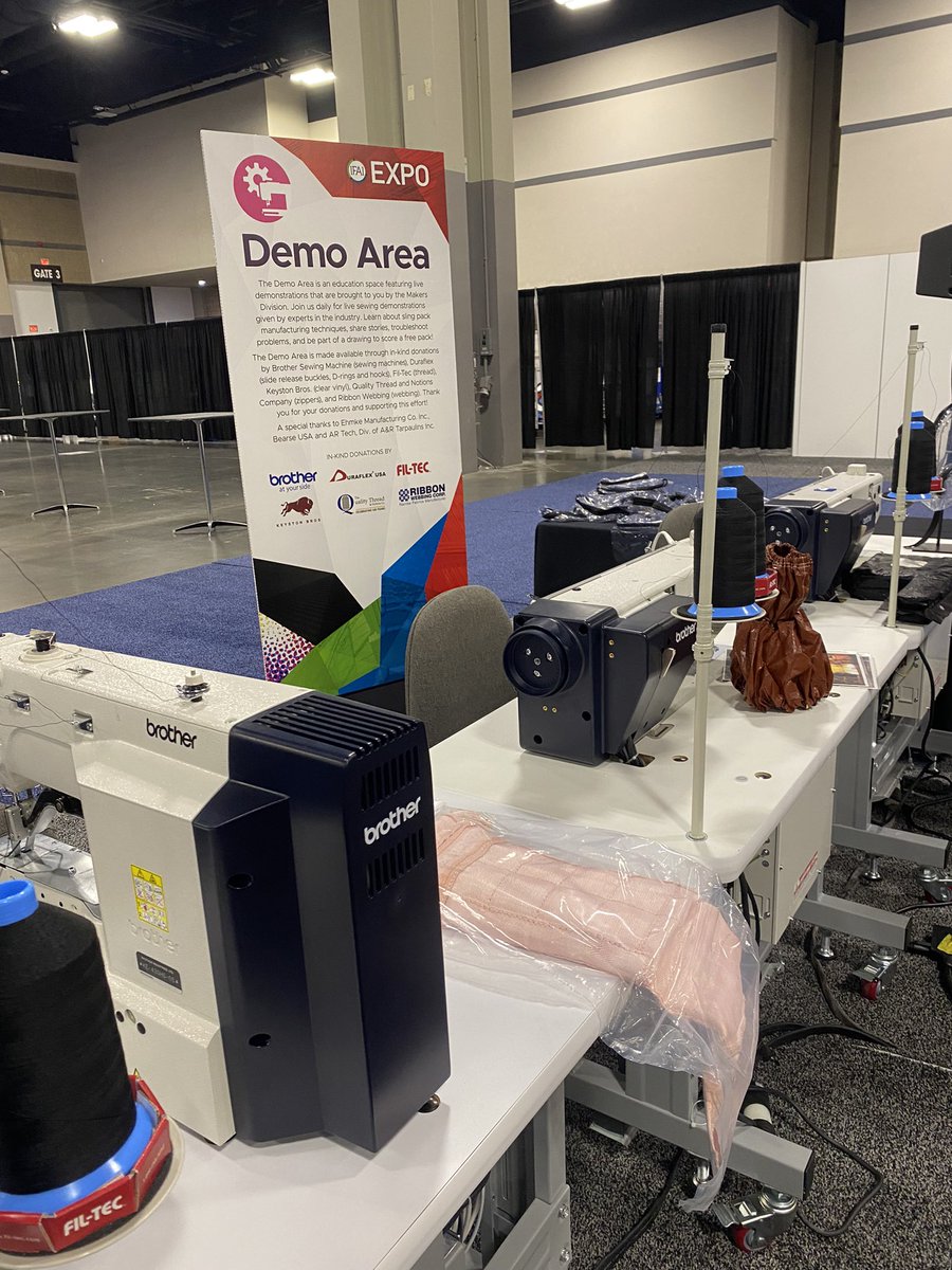 ATA_Expo's tweet photo. Happening now! Equipment Demonstration: Finishing Touches and Sling Pack Finale.
Located at the Demo Area (Booth 327)
#IFAIExpo https://t.co/qwuBw7NBF1
