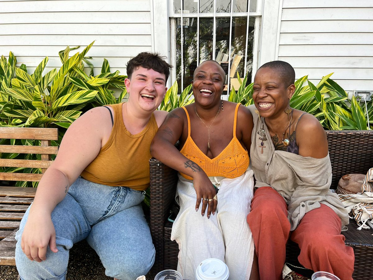 Blkfeminst Advisors has a team &amp; they are fucking phenomenal! I created a something &amp; when I released the obvious for the magic this is how we landed. This is #reproductivejustice and #blackfeminism in practice. This is the energy you need behind your organization. Call us⭐️ ❤️