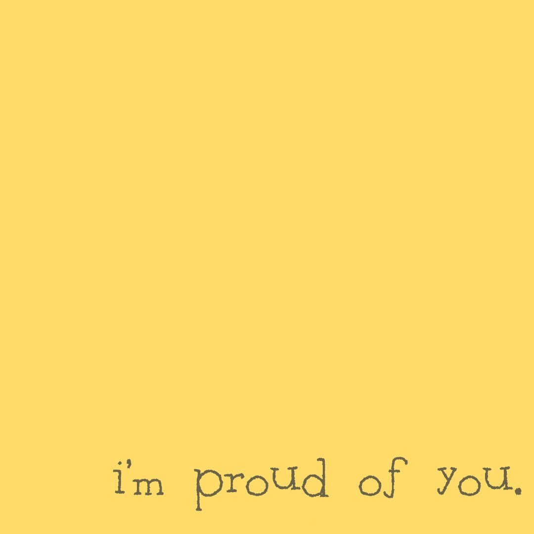 u did well this week, love. 💛