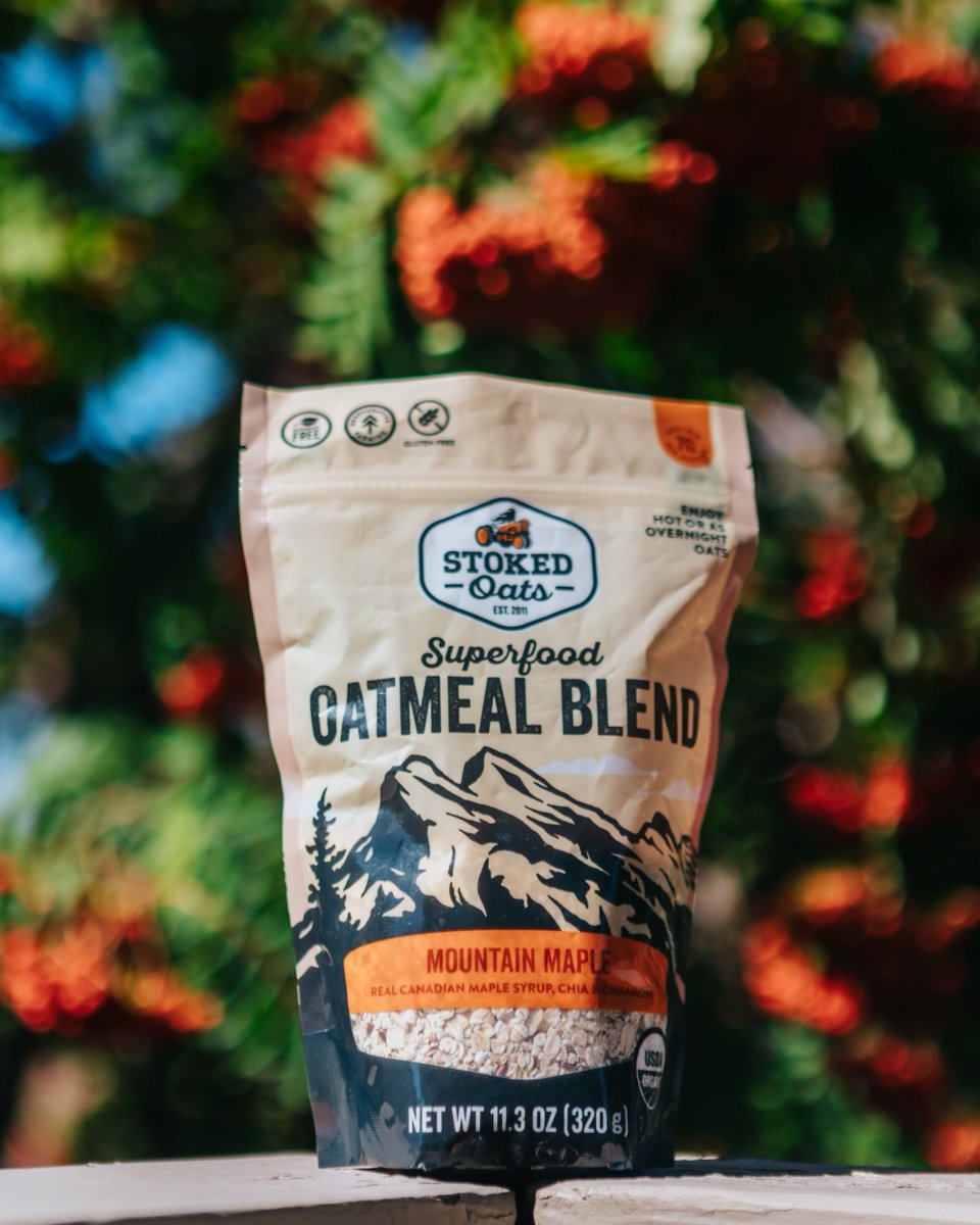 MOUNTAIN MAPLE IS BACK! Order a bag, or two... or three... before they run out!

#fuelthefirewithin #stoked #stokedoats #superfood #vegan #glutenfree #plantbased #healthy #healthyeating #natural