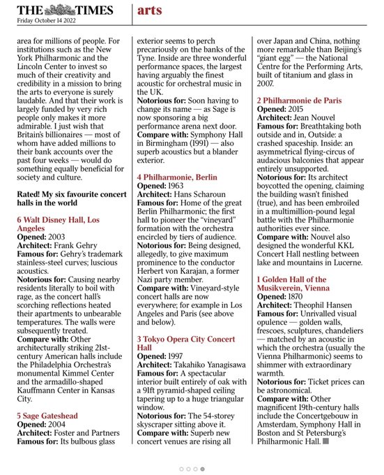 glasshouseicm's tweet photo. 🏆Thanks to @thetimes and @RichmoMusic for naming us the fifth best concert hall acoustics on the planet, and best in the UK! We’ll take that. What are your favourite fifths? We'll start:
Henry V
Empire Strikes Back
The circle of fifths https://t.co/jNJ1ZYDfEV