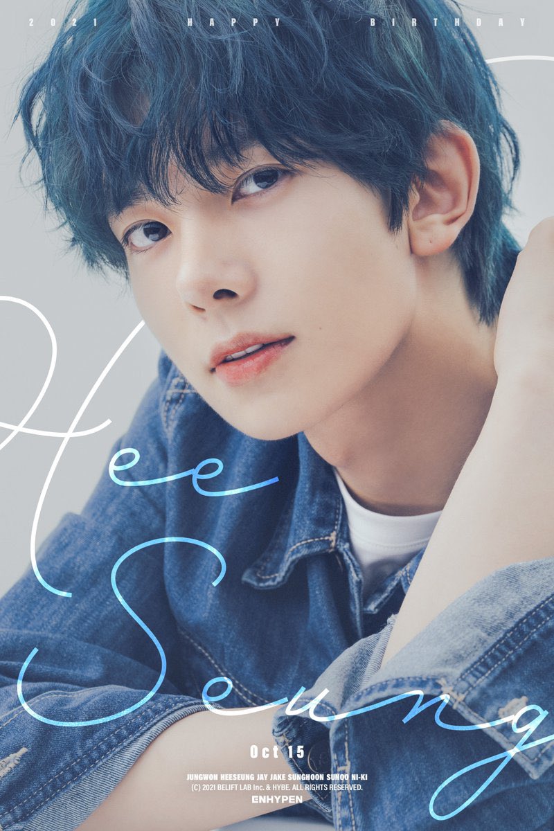 0215jaeyun's tweet photo. heeseung's birthday poster from 2020-2022! 🎂 https://t.co/nD5hKvmPP3