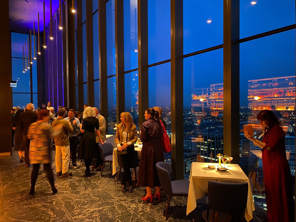 BhamColmore's tweet photo. Last night some of the team and Colmore BID Board Directors went to the Orelle launch @103ColmoreRow. It is a fantastic addition to the District and can’t wait to go back! https://t.co/Iph2ahAipw