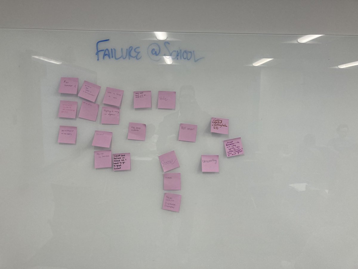 JustinLorts's tweet photo. Testing out a #LifeDesign workshop on failure for @thecall_gu students that pulls together several activities that I’ve run in the past. #trystuff https://t.co/D0Z5nzxwqE