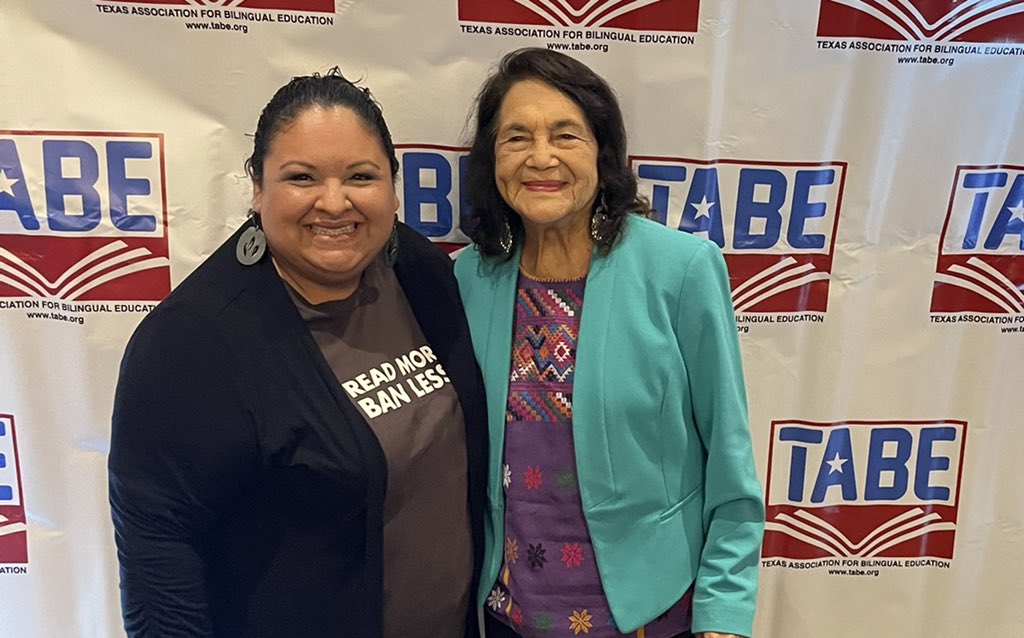genevie79cr's tweet photo. “Education is the soul of our nation.” Hearing from Dolores Huerta this morning…education &amp; equal rights! Con la mera mera!! #onfire #droppingtruths #TABE2022 https://t.co/7R9orYaDNb