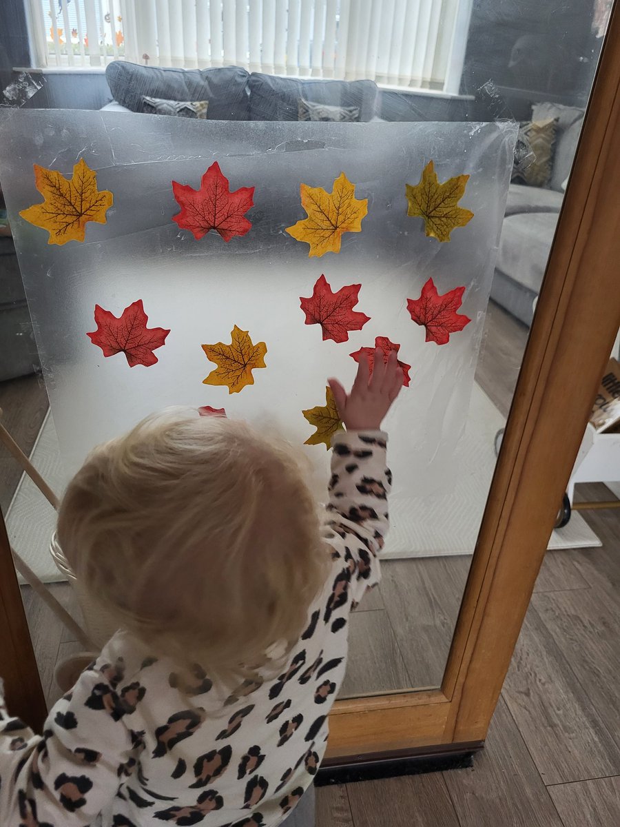 MrsKavanagh79's tweet photo. Lots of autumnal play today 🍂 https://t.co/koV1RLzGCA