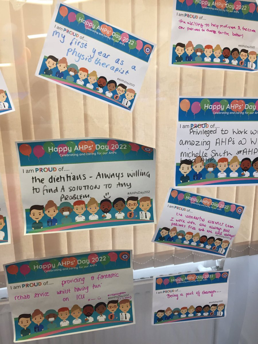 We asked our #AHPs what are you proud of - just look at these responses! #ProudToBeAnAHP #AHPsDay2022