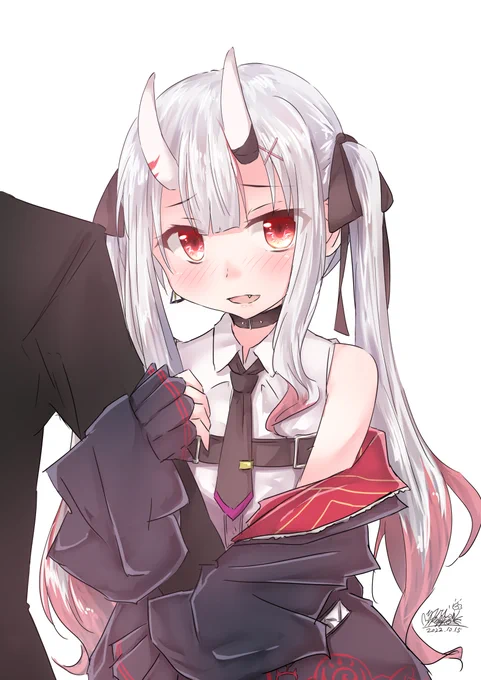 「余から離れないでよ・・・!」#百鬼絵巻 
