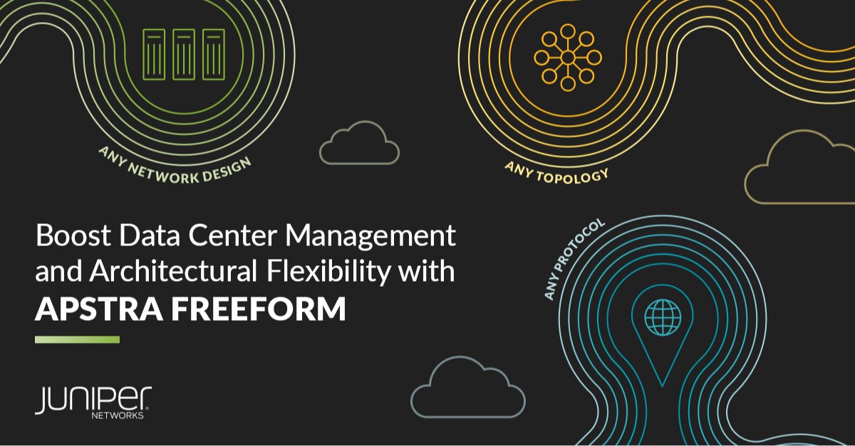 .@JuniperNetworks recently unveiled Apstra Freeform, which is focused on unifying experiences across multivendor environments and automating #DataCenter workflows as the single source of truth for configuration. Get the details via @FuturumResearch. bit.ly/3CwwIRP