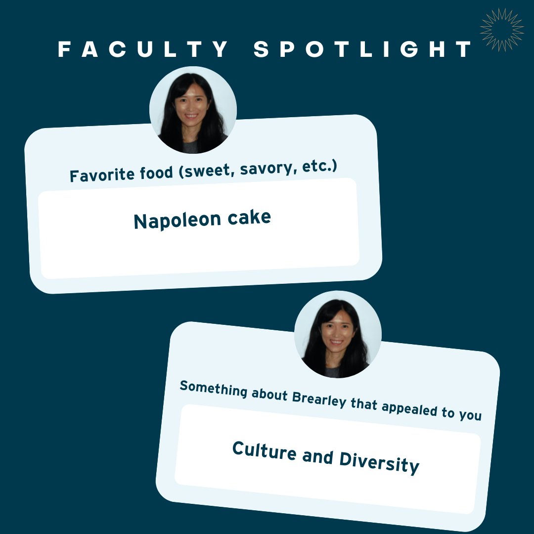 We are pleased to introduce our new Mandarin Teacher, Ms. Leanne Luo. Swipe for fun facts and please remember to say hello to Luo Laoshi when you see her on campus. 
Welcome, Luo Laoshi!
⁠
🔗 for full profile: brearley.org/news-detail?pk…