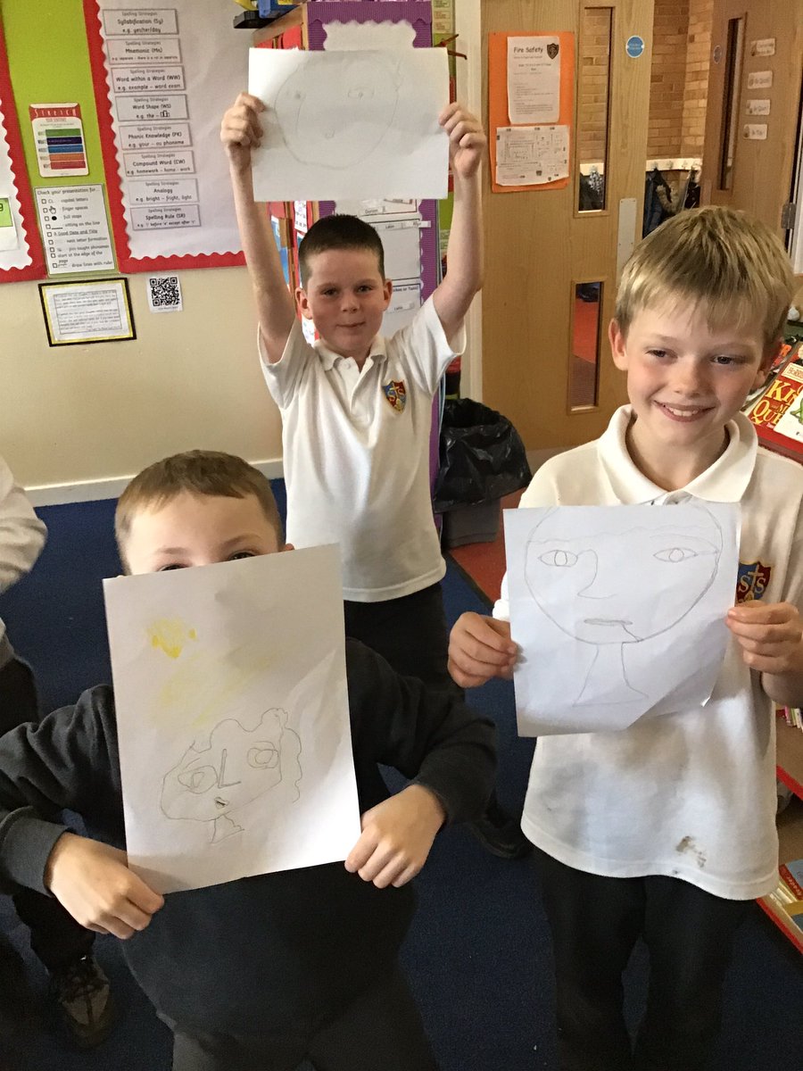 stserfs_7's tweet photo. Today we carried on learning about line drawing to make an abstract face in one line and we were proud of our results! https://t.co/mdvTxXBgu4