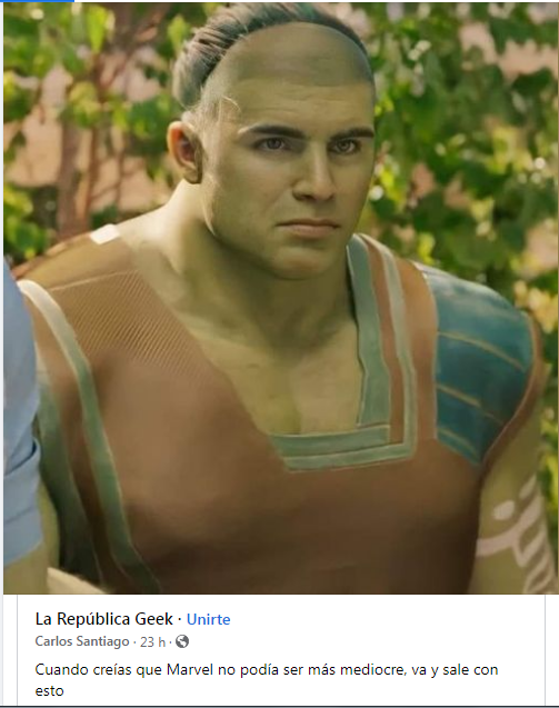 GabrielitoKun's tweet photo. Que CAR4JO ea esto???!!!

En serio esto es real? porque si es así no solo el CGI es horrible sino el diseño también.

Este NO es Scar.

#SheHul #Scar #Hulk https://t.co/Wviie2F2r5