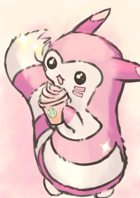 #もぐもぐオオタチ #ポケモンイラスト 過去絵で参加させていただきます! 