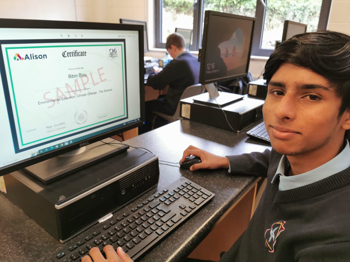 stbrigids_LR's tweet photo. Well done to the TY students who completed a certified course through ALISON on Climate Change: The Science as part of our Climate Action Week pledge on 'Talk About Climate Change' @ClimateAmbassador
#talkaboutclimatechange #ClimatePledge #GreenSchools #AIS4CA https://t.co/kKefnG0hUr