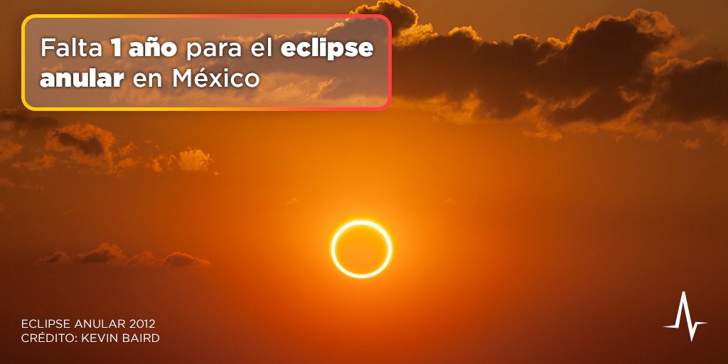 SkyAlertMx's tweet photo. Alisten sus cámaras para el #EclipseAnular que será justo el próximo año (14/10/2023). En la Península de Yucatán será anular y el resto de México será parcial😍

📝Toda la info en esta nota (mapa interactivo): https://t.co/DBDnAXoskv https://t.co/V3vovZoch7