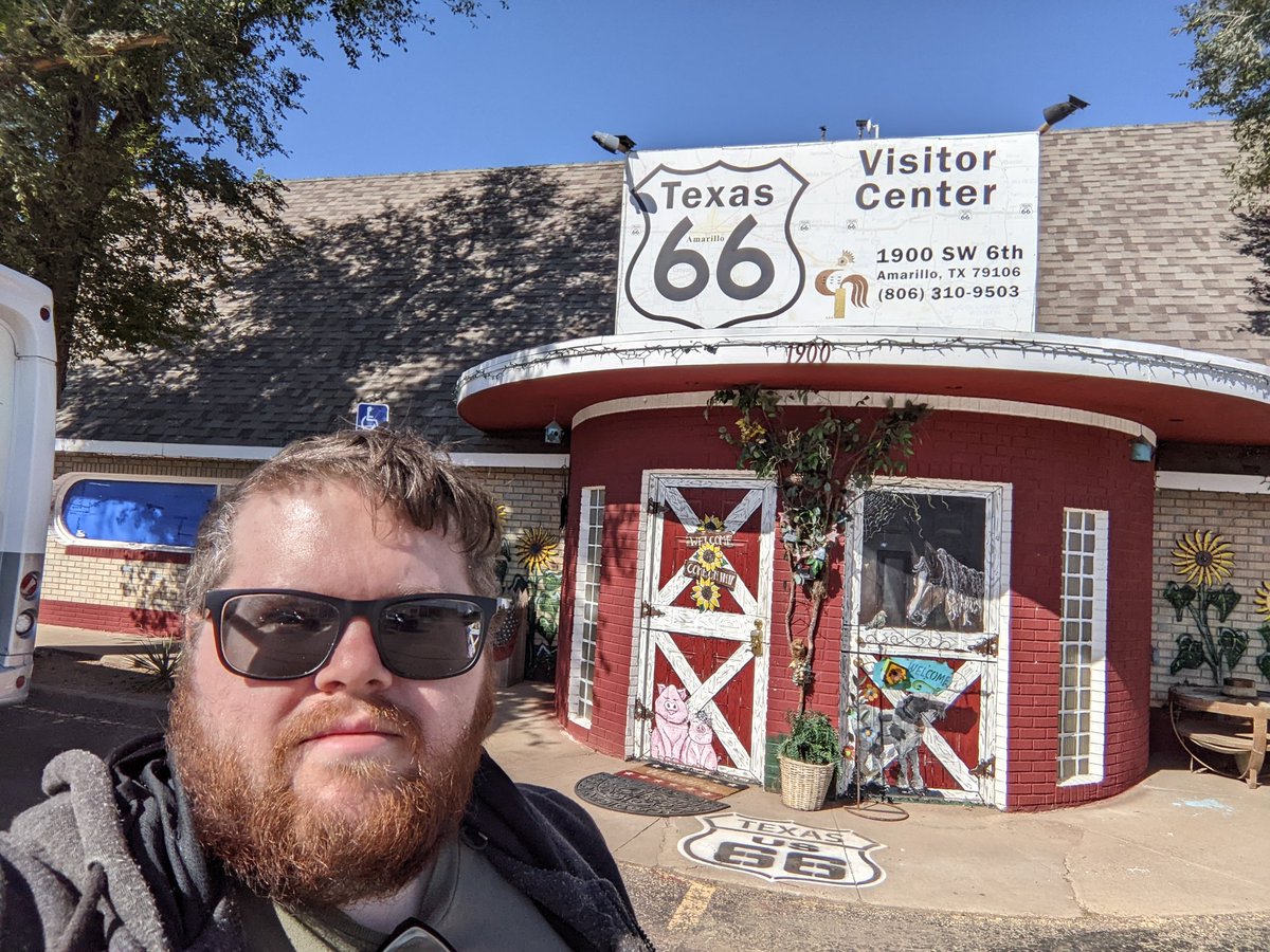 VBArtPlace's tweet photo. Left my mark at the Amarillo #Route66 Visitor's Center map with the last song from my car radio still ringing in my head
#IAmTheWalrus #coocoocuchoo #CarCamping #CarLiving #VanLife #TravellingArtist https://t.co/BnFwHOmdNg