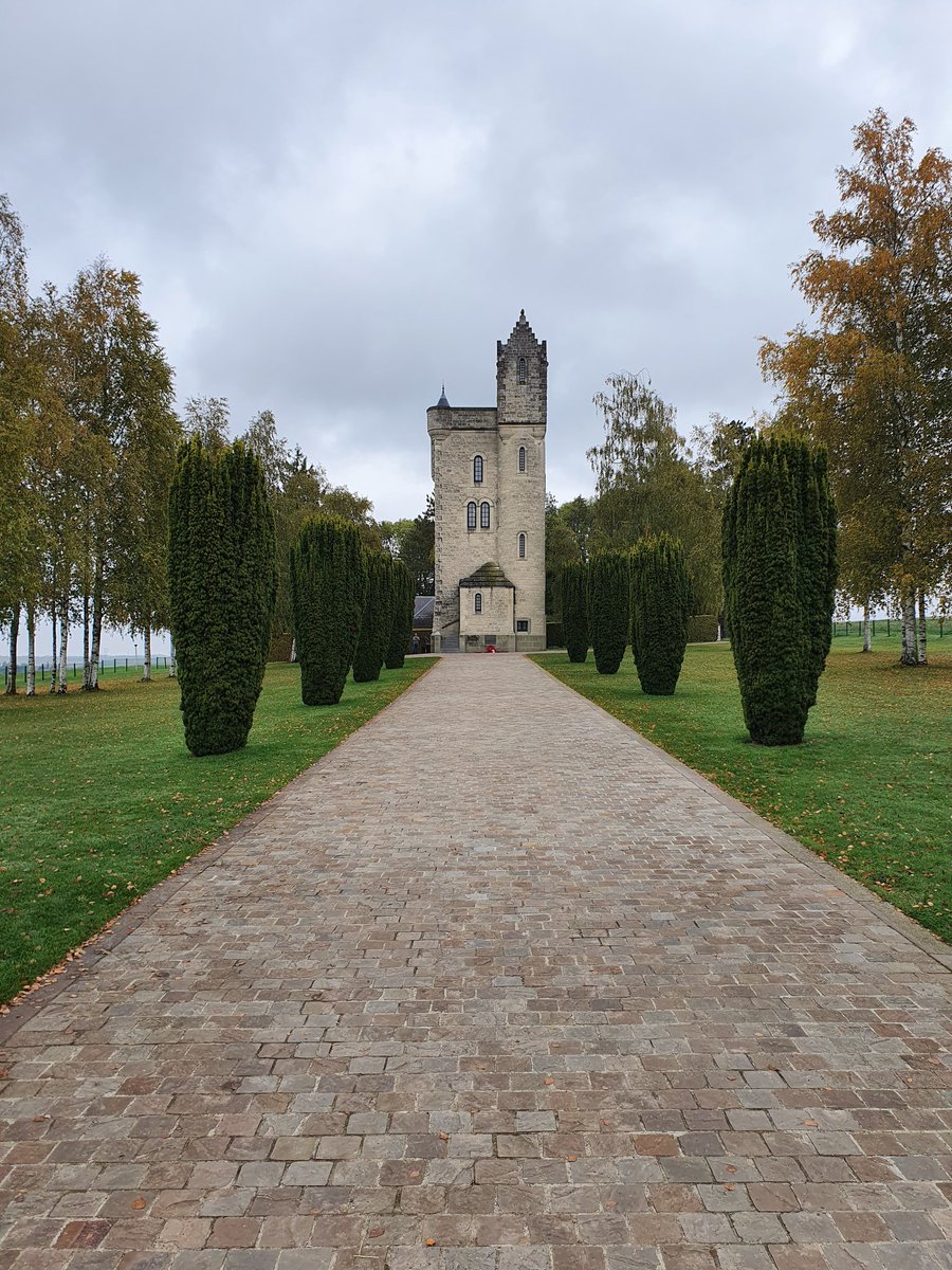 KimboltonHist's tweet photo. Ulster Tower and Beaumont-Hamel followed by a service at Thiepval Memorial - Philip Stubbs (OK), KIA 3rd November at the Somme, aged 18. @EngatKimbolton https://t.co/UNE7wPNeuJ