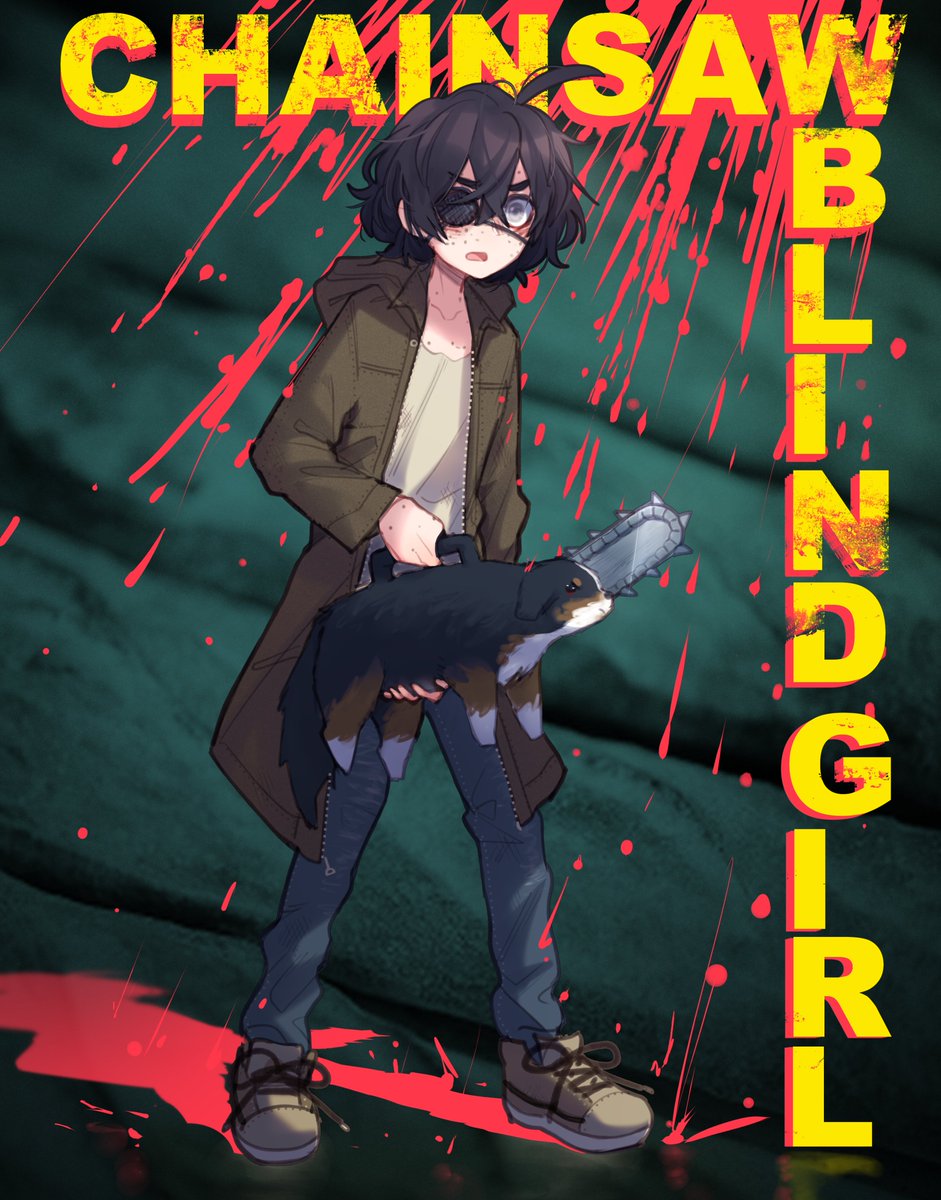popopoka_'s tweet photo. chainsaw blind girl !! https://t.co/BceiwiFHnY