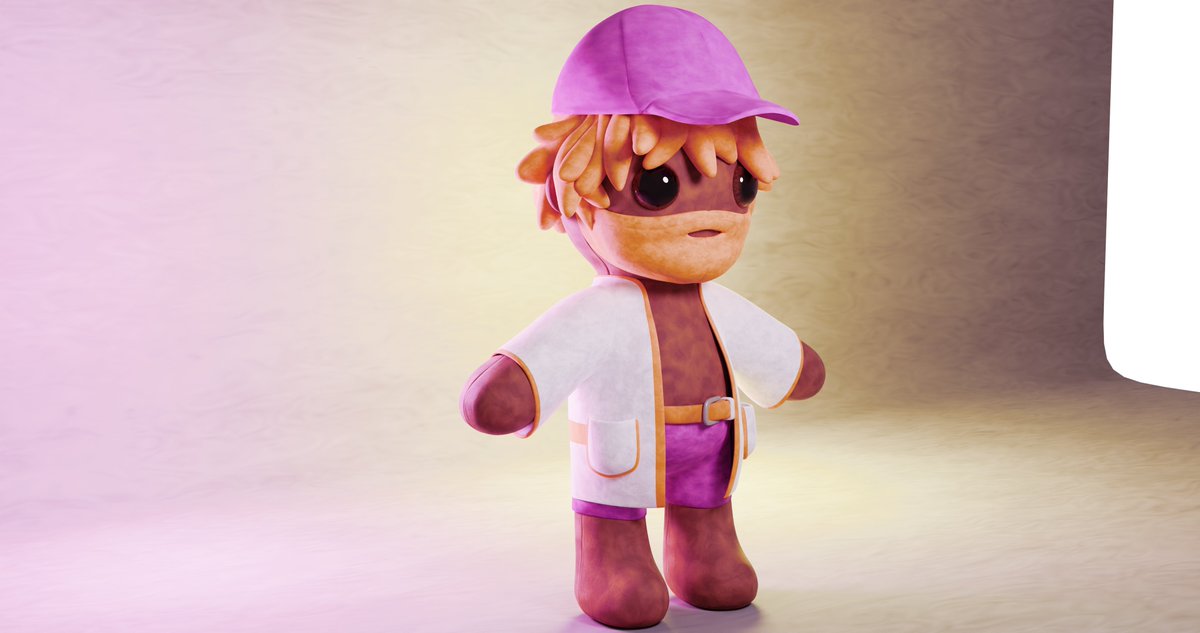DebonWhite's tweet photo. Tried making a plush-like little dude,i would say it ended up alright, learned even more things this time.
(any tips are appreciated!)
wanted to simulate hairs but my computer cannot handle those!

#blenderart #blender #3D #3dmodeling #characterdesign #3Dartist https://t.co/ts2fGrJT6k