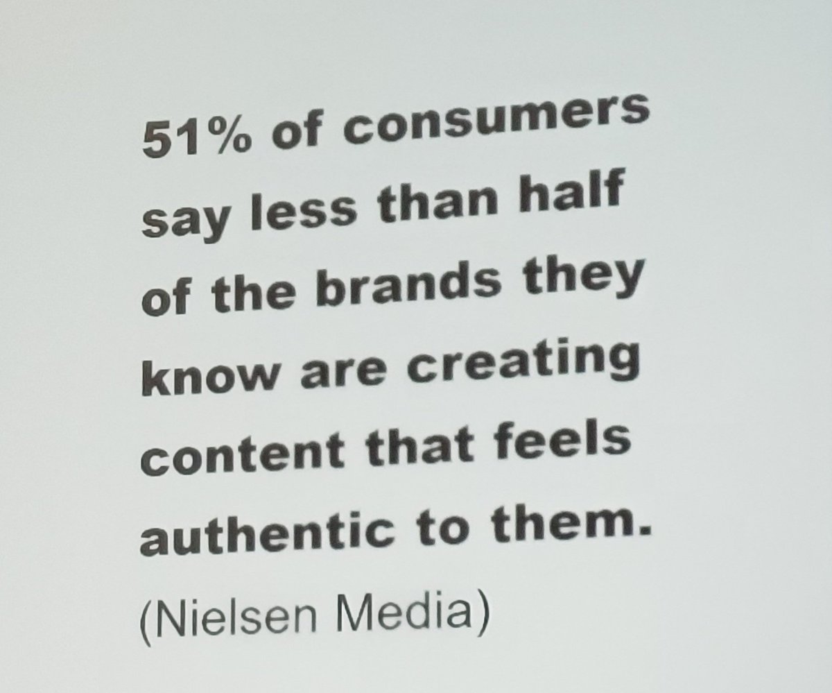 RadkeJen's tweet photo. We need to do better connecting with our audience. 

User-generated content can help close this gap. @SociallySteven #DSIND https://t.co/w3uB0Ukt5O