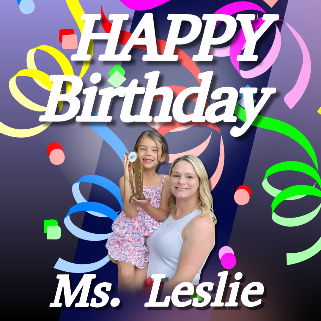 flyhighcheerDE's tweet photo. Please wish Ms. Leslie Happy Birthday when you see her!! https://t.co/xskzX8JGXw