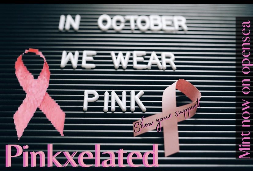 Pinkxelated1's tweet photo. #BreastCancerAwarenessMonth #NFTCommmunity #strong https://t.co/qb45j6NtL4