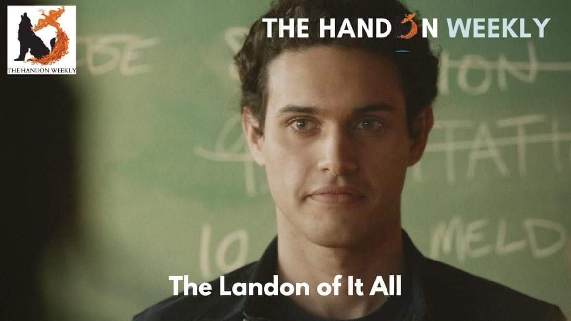 thehandonweekly's tweet photo. The Handon Weekly "The Landon of it All" is now live! 

This is for ALL the frustrated Landon's stans out there!!

Youtube:
https://t.co/Cxvn7W5kY8 https://t.co/sRO0AKJjda