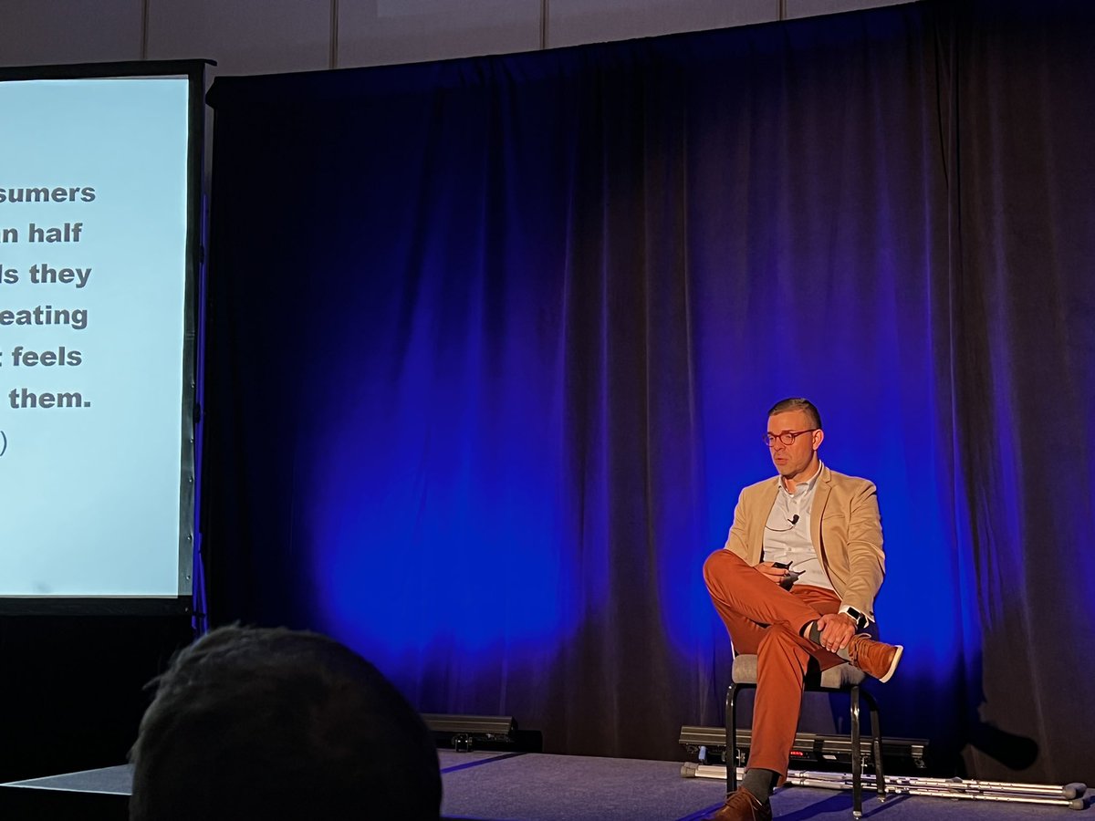 erics_content's tweet photo. “User generated content is two and a half times more engaging than brand-generated content” @SociallySteven giving great insights on managing user generated content. #DSIND https://t.co/weXIjIm9zw